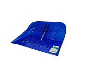 Лопата снеговая поликарбонат 460*400мм синяя, под черенок D=32мм В приДАЧУ