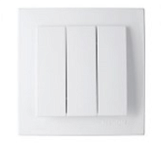 Выключатель 3кл белый СП TOURAN