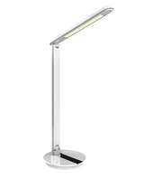 Светильник настольный UF-810 С01 LED 11Вт, 500Лм, 3000-4500-6500К, сенсорное вкл., диммирование, 3 уровня яркости, белый Ultraflash