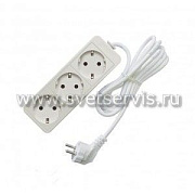 Удлинитель 3* 1,5 ПВС 10А с/з Союз