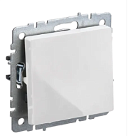 Выключатель 1-кл. бел. BRITE СП, 10А (ВС10-1-0-БрБ) (механизм) ИЭК