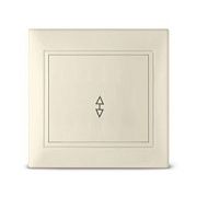 Выключатель 1кл. проходной слон. кость СП, 10А, 220В (Б-С0025) Севиль