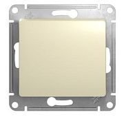 Выключатель 1кл. бежевый СП, 10А ( механизм) GLOSSA