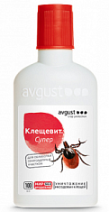 Клещевит Супер для обработки приусадебных участков, флакон 100 мл Avgust