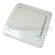 Выключатель 1кл. белый СП, 10А, 220В (В0021) Валери