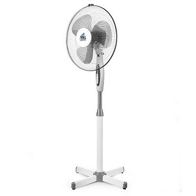 Вентилятор напольный VGF-01 Gray, 40 Вт, 3 режима, 90º поворот, серый VKL electric (4)