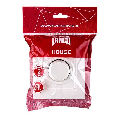 Диммер белый TANGO HOUSE СП, 250В (1/10/200)
