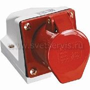 Розетка 124 стац. 3Р+РЕ 32А 380В IP44 ИЭК