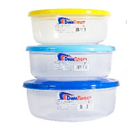 Контейнер с крышкой 0,5л ДимПласт