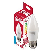 Лампа светодиодная 7W E27 свеча 6500K 220V (TANGO LED C37-7W-E27-WW) TANGO