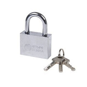 Замок навесной металлический, серия "Сталь" 50 мм Четыре Сезона