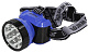 Фонарь налобный аккумуляторный SBF-24-B, 7LED, 2 режима, ЗУ (0,5 Ач NiCd), 220V, синий Smartbuy