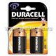 Батарейка LR20 / D Duracell PLUS BL*2